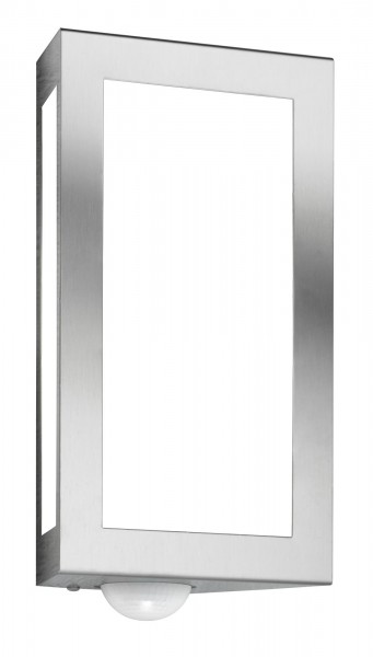 CMD Wandleuchte Aqua Long aus Edelstahl mit eingestztem Opalglas, EEK A++ bis Emit Bewegungsmelder 1