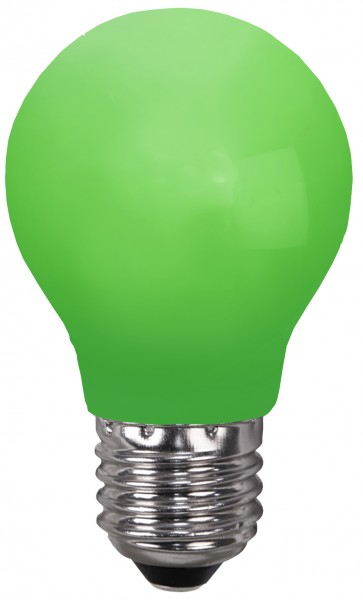 Decoration LED, B 22, grün, Polycarbonat