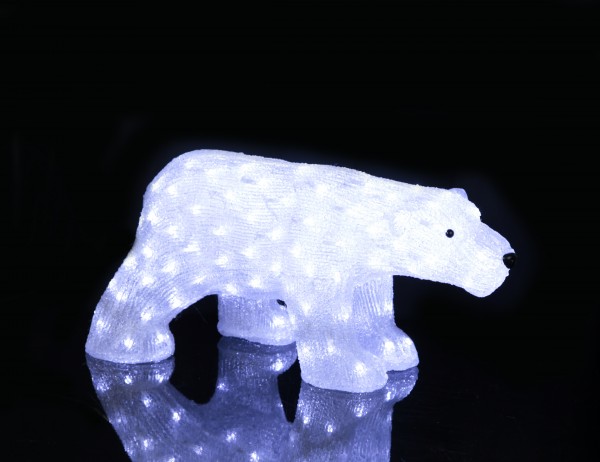 LED-Acrylbär "Crystal Bear",