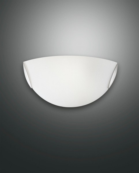 Fox, Klassische Opalglas-Deckenleuchte - Metallhalter,