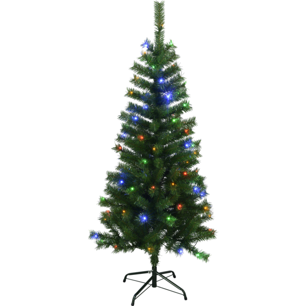 LED-Weihnachtsbaum "Kalix", 80 bunte LED