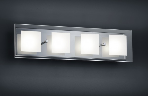 TRIO LED-Wandleuchte 4x4,5W chrom