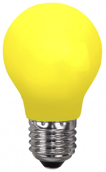 Decoration LED, E 27, gelb, Polycarbonat