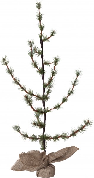 Tannenbaum im Jutesack "Larix", ca.90 x 50 cm