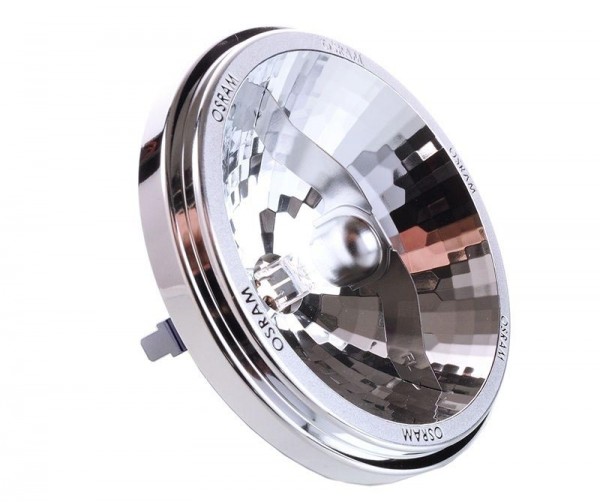 Leuchtmittel, Reflektorlampe Halospot 111 ECO, 12V AC/DC, G53 / QR111, Leistung / Leistungsaufnahme: