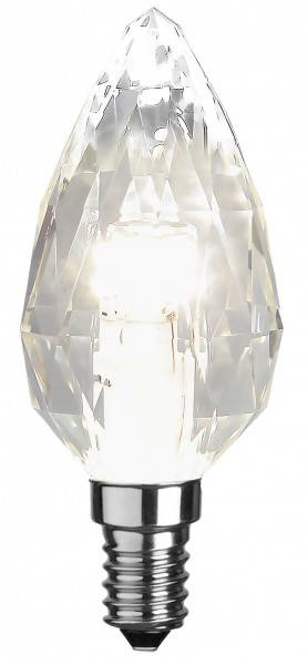 Illumination LED, E14, Diamantschliff, Glas