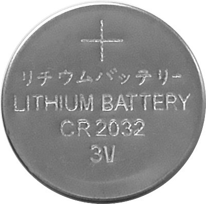 6xErsatzbatterien CR 2032 (3V) für LED-Tischdeko "Teelicht",066-66