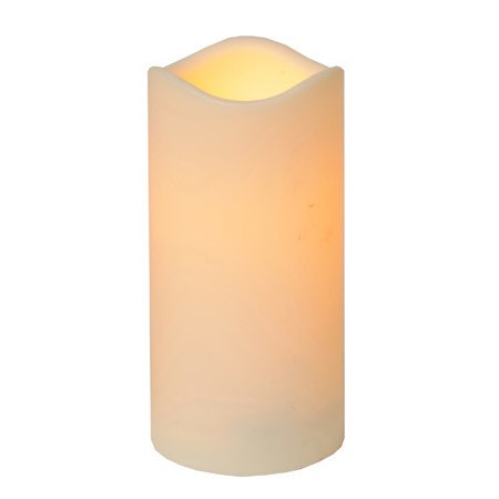 LED-Kerze "Paul" aus Kunststoff, flackernd