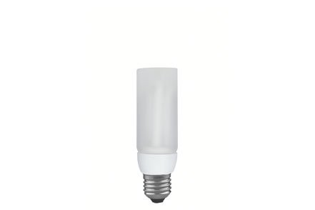 Energiesparlampe DecoPipe gerade 7W E27 Warmweiß