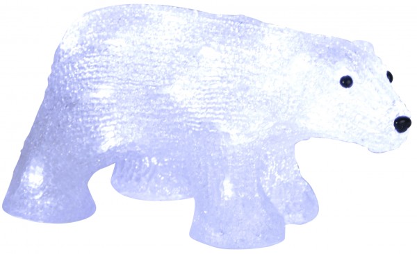 LED-Acrylbär "Crystal Bear",