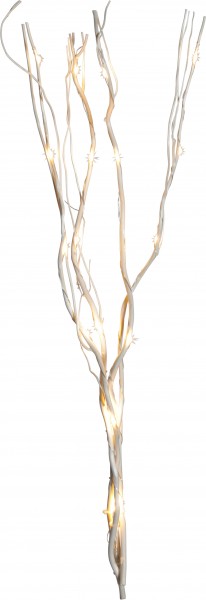 Weidendeko "Willow" ,24 warmwhite LED, natur