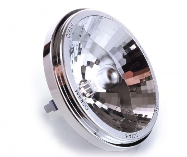 Leuchtmittel, Reflektorlampe Halospot 111 ECO, 12V AC/DC, G53 / QR111, Leistung / Leistungsaufnahme: