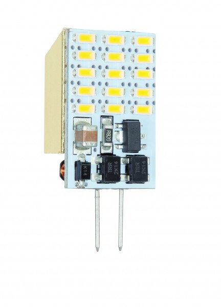 LEDX LED-LeuchtmittelG4 2W 120° 12 AC/DC ww 90lm 3000K