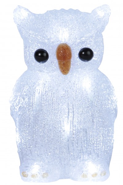 LED-Acryleule "Crystal Owl",