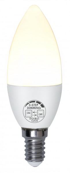 Smart LED, E14, 2700 K, 3-Stufen-Dimmer