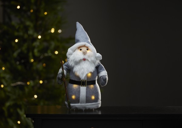LED-Stoff-Figur "Joylight", Weihnachtsmann