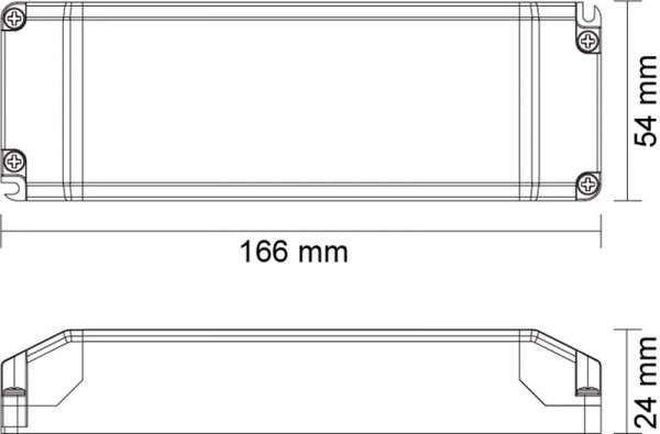 KapegoLED Netzgerät, D105040NT, stromkonstant, dimmbar: Phasenanschnitt oder Phasenabschnitt, 220-24