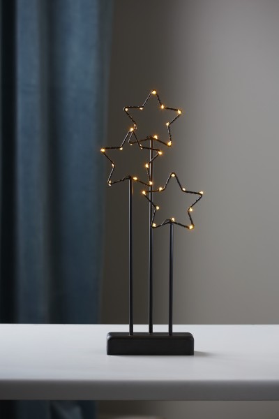LED-Standleuchte Stern "Stary", 13 x 40 cm