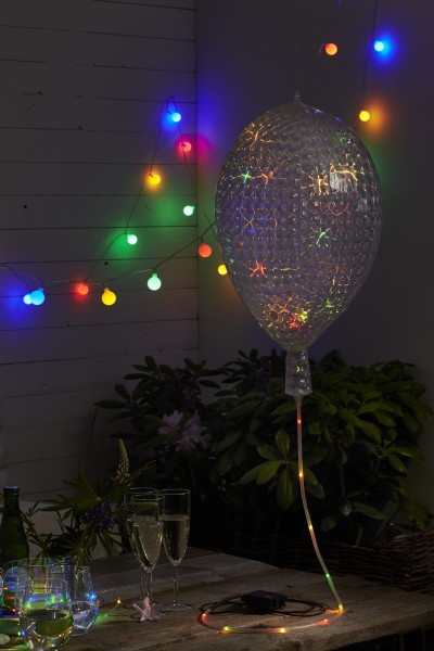 LED-Partylicht "Balloon", 30 Farbwechsel LEDs,