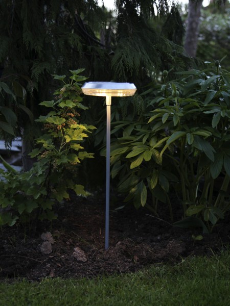 LED-Solar-Pathlight, Edelstahl, ca.51x17cm